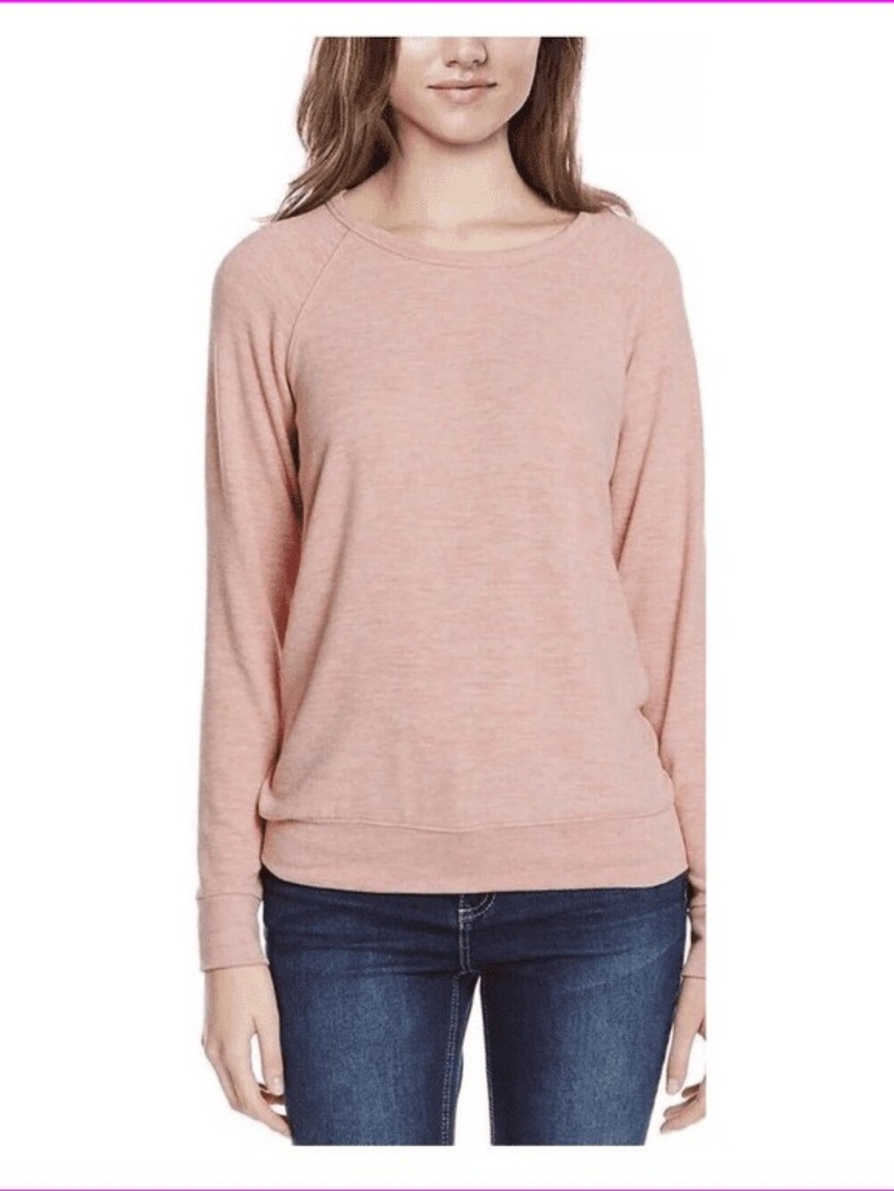 Buffalo David Bitton Dusty Pink Crewneck Sweater